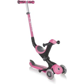 Globber Go-Up Deluxe Pink 3-in-1 skrejritenis 01
